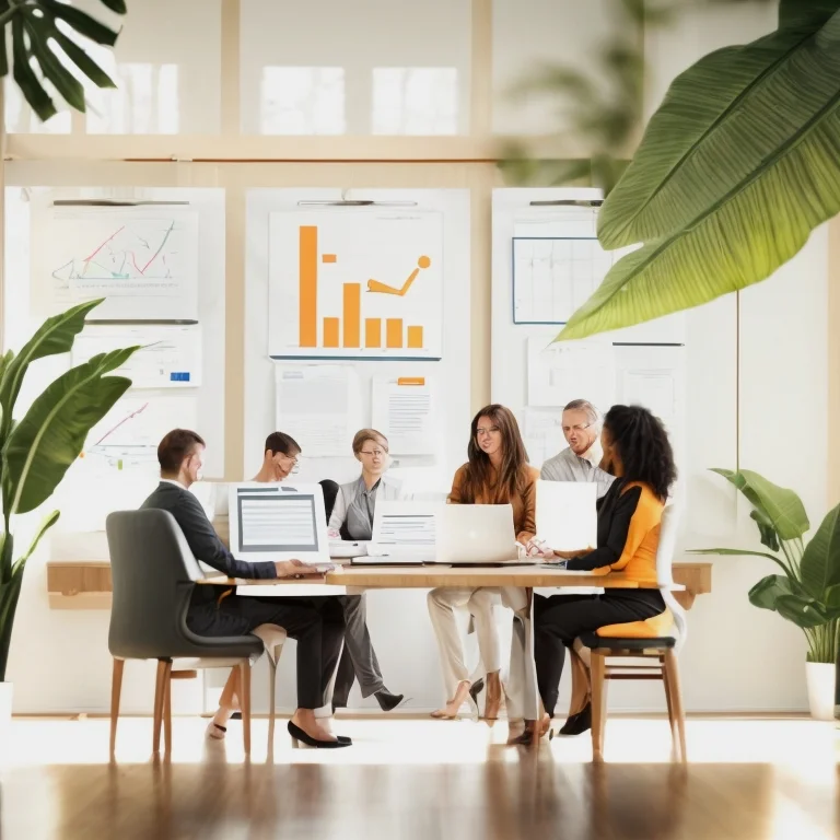 Visualisierung von fokussierter Planung auf digitalen Plattformen